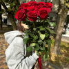 Букет из 11 голландских красных роз