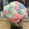 Букет из гортензий "Нежная романтика"