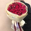 Букет из пионовидных кустовых роз  "Б.Баблс"