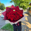 Букет из 101 розы "Безумие"