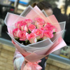 Букет из роз "Розовая дымка"